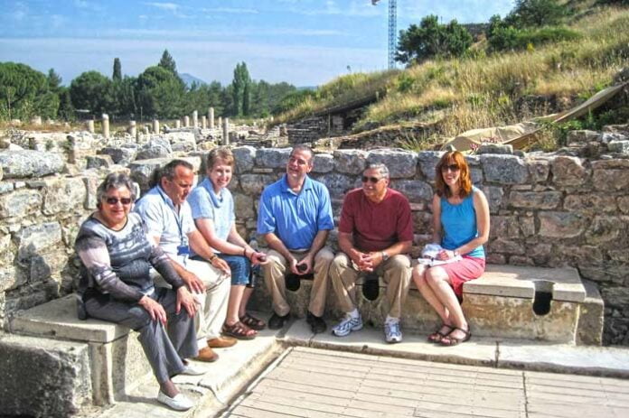 sightseeing ephesus public latrine ensar